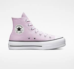 Converse Chuck Taylor All Star Lift Platform Seasonal Color High Tops Shoes White / Black | CV-592ARN