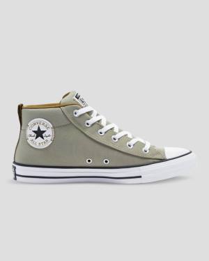 Converse Chuck Taylor All Star Street Light Field Surplus High Tops Shoes Green | CV-483RDJ