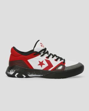 Converse G4 Rivals Low Tops Shoes White Red Black | CV-915OTE