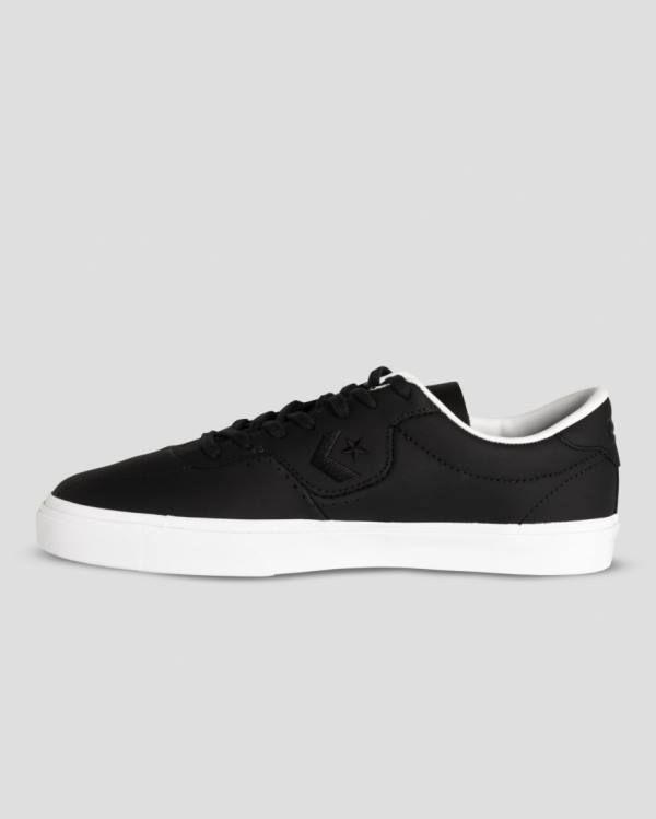 Converse CONS Louie Lopez Pro Leather Low Tops Shoes Black | CV-189UTA