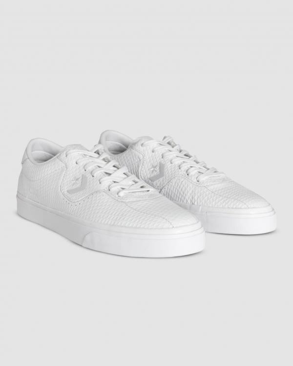 Converse CONS Louie Lopez Pro Leather Low Tops Shoes White | CV-403NSH