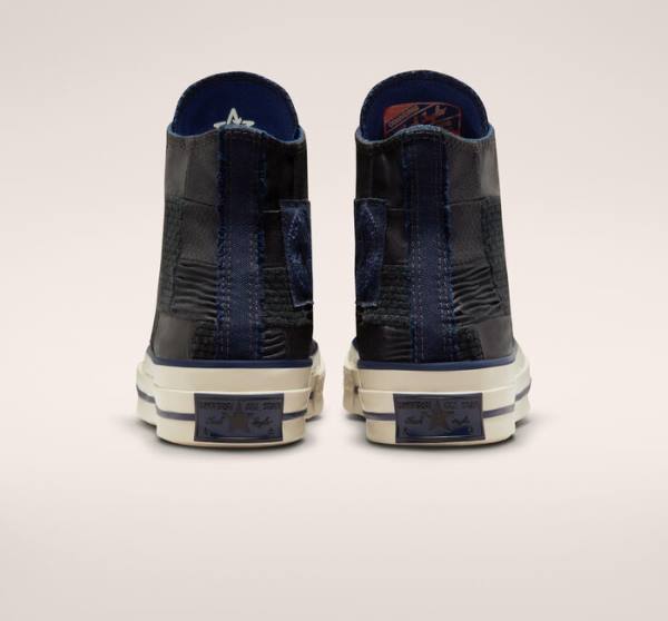 Converse Chuck 70 It's Possible High Tops Shoes Black / Navy | CV-074BXG