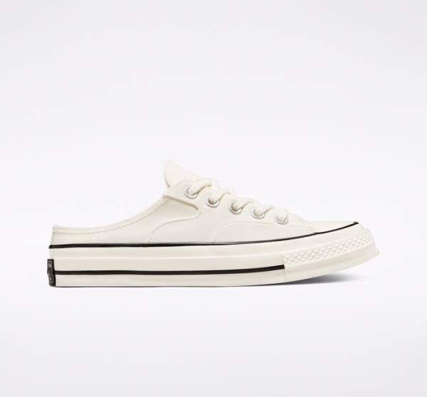 Converse Chuck 70 Mule Low Tops Shoes Black | CV-438UOY