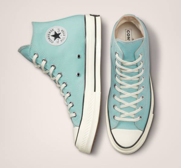 Converse Chuck 70 Pastel Polyester High Tops Shoes Black | CV-341KJH