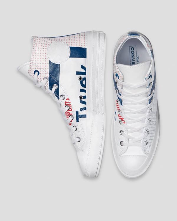 Converse Chuck 70 Tyvek High Tops Shoes White | CV-682ROG