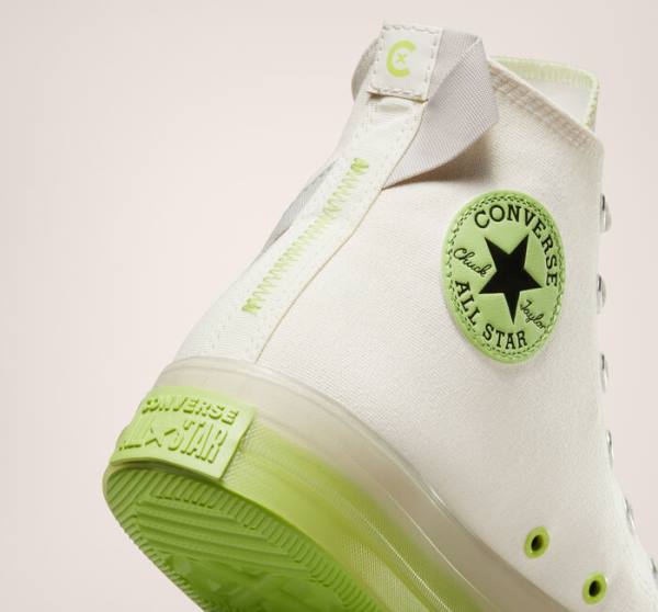 Converse Chuck Taylor All Star CX Crafted Stripes High Tops Shoes Light Green | CV-083FJQ