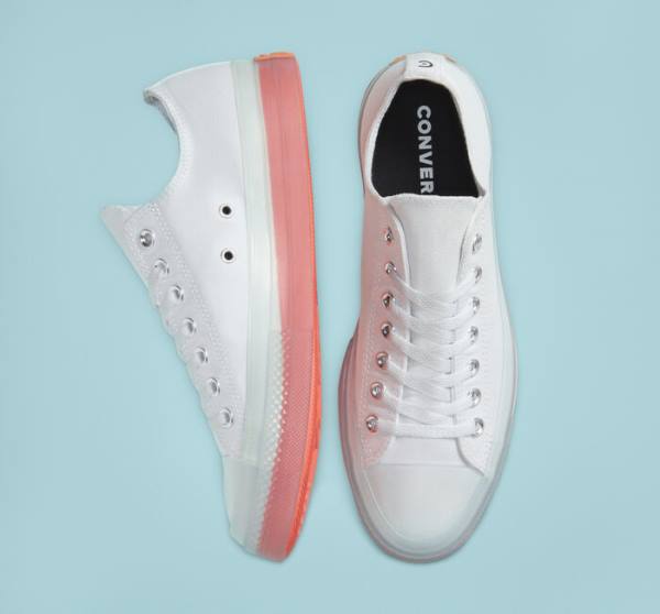 Converse Chuck Taylor All Star CX Low Tops Shoes White / White / Mango | CV-812IFV