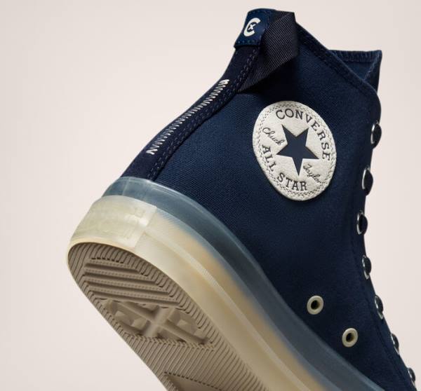 Converse Chuck Taylor All Star CX Seasonal Color High Tops Shoes Navy / Obsidian | CV-608UAZ