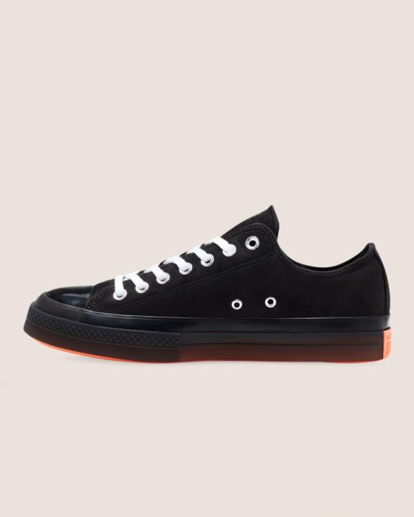 Converse Chuck Taylor All Star CX Stretch Suede Low Tops Shoes Black | CV-031HOG