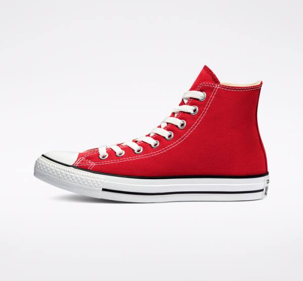 Converse Chuck Taylor All Star Classic High Tops Shoes Red | CV-271DLY