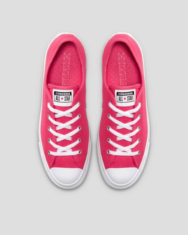 Converse Chuck Taylor All Star Dainty Low Tops Shoes Pink | CV-026BGX