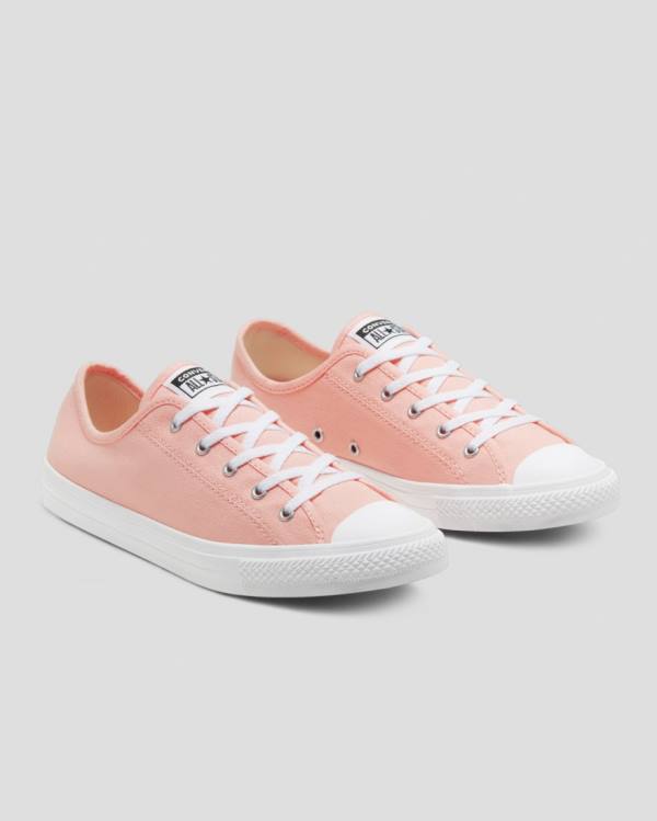 Converse Chuck Taylor All Star Dainty Seasonal Colour Low Tops Shoes Pink | CV-719VMH