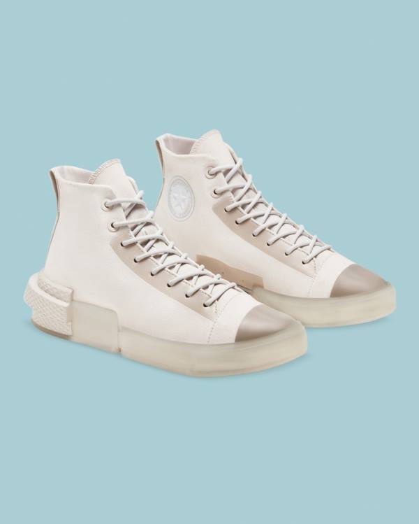 Converse Chuck Taylor All Star Disrupt CX Monochrome High Tops Shoes Beige | CV-697JBT