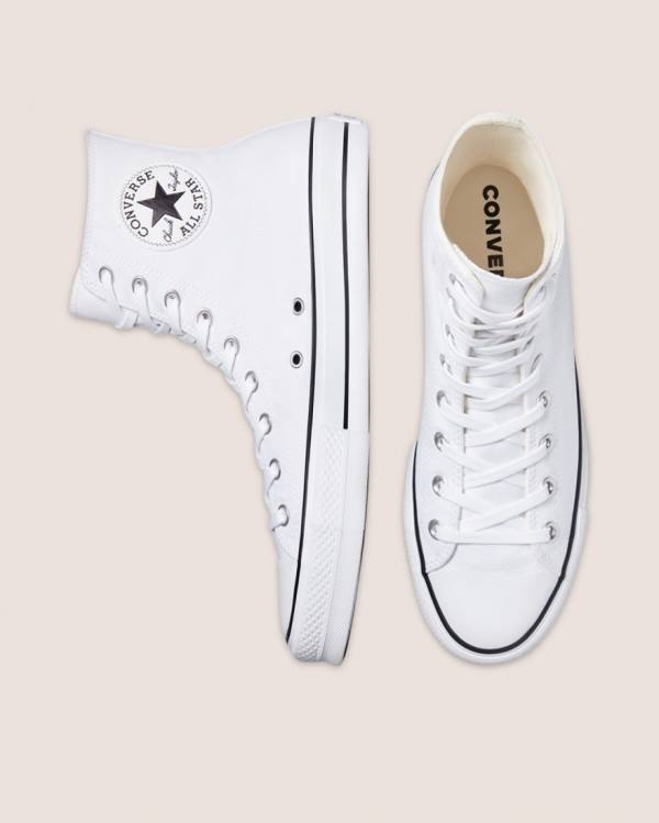 Converse Chuck Taylor All Star Lift X- High Tops Shoes White | CV-978RDT