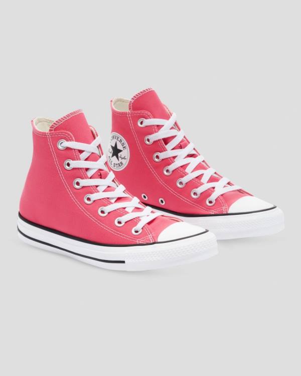 Converse Chuck Taylor All Star Seasonal Colour High Tops Shoes Pink | CV-725DPG