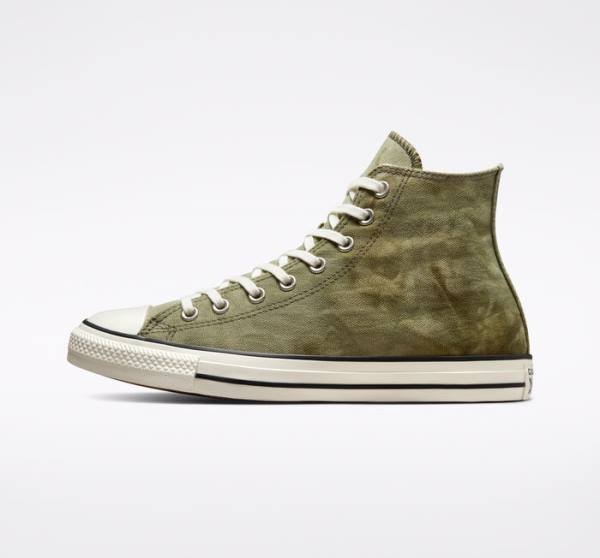 Converse Chuck Taylor All Star Washed Canvas High Tops Shoes Light | CV-275MOI