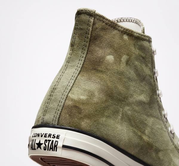 Converse Chuck Taylor All Star Washed Canvas High Tops Shoes Light | CV-275MOI