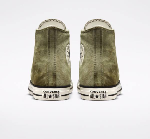 Converse Chuck Taylor All Star Washed Canvas High Tops Shoes Light | CV-275MOI