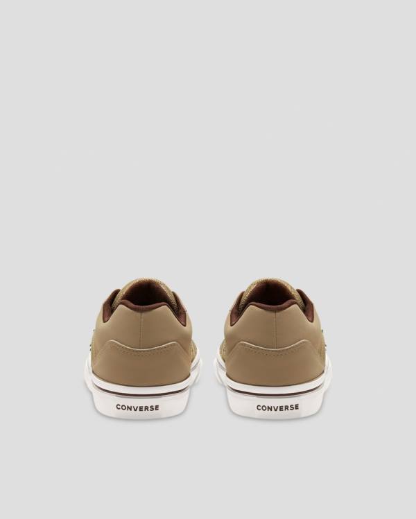 Converse Distrito Low Tops Shoes Khaki | CV-834DYS