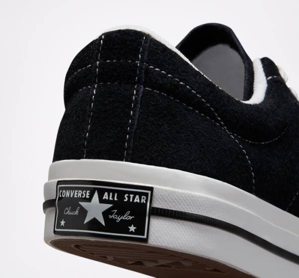 Converse One Star Low Tops Shoes Black / White | CV-759VGE