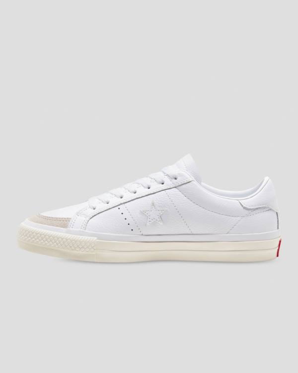 Converse One Star Pro As 2 Designed By Alexis Low Tops Shoes White | CV-307FMV