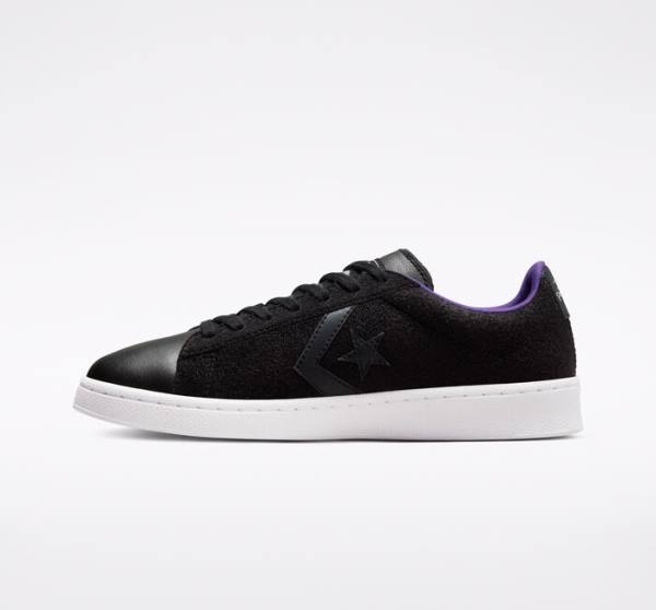 Converse Pro Leather It's Possible Low Tops Shoes Black / White | CV-723GFH