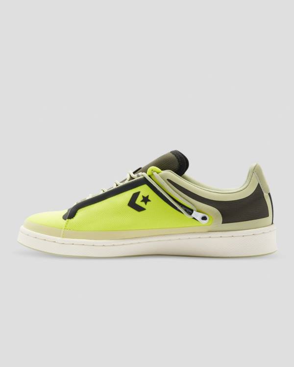 Converse Seam Tape Pro Leather Low Tops Shoes Green | CV-243ZXT