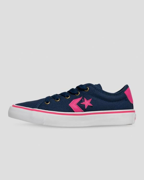 Converse Star Replay Low Tops Shoes Blue Pink | CV-643XPS